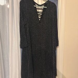 Torrid Black Sparkle Dress